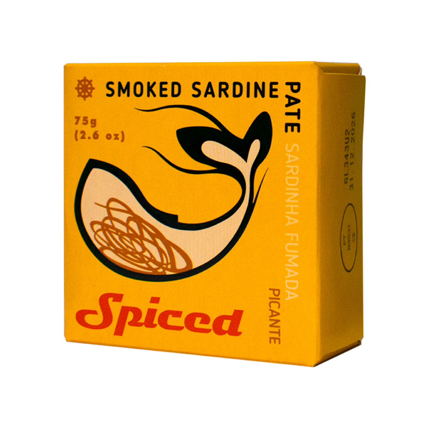 Tnned fish, Spiced + Smoked Sardine Paté by Ati Manel