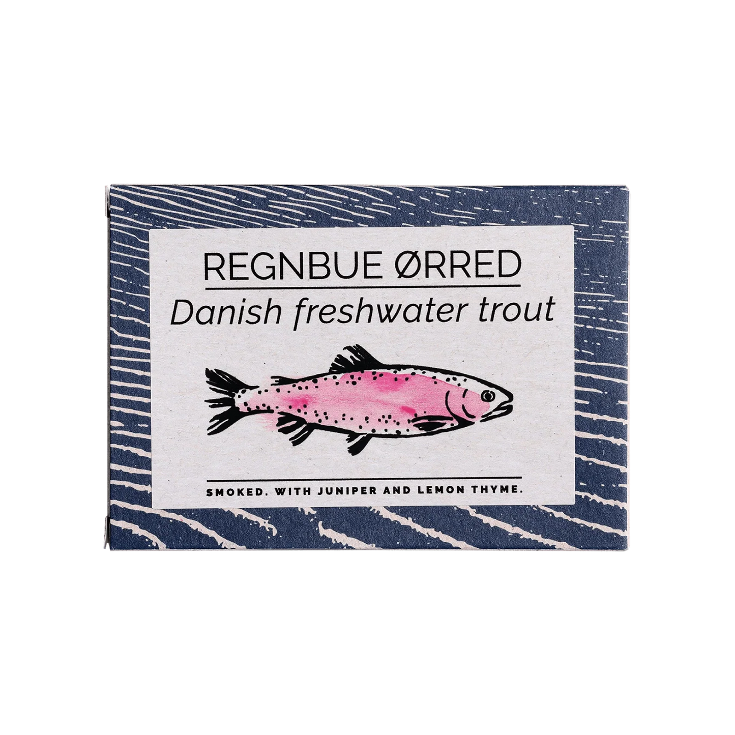 Tinned fish, trout by Fangst