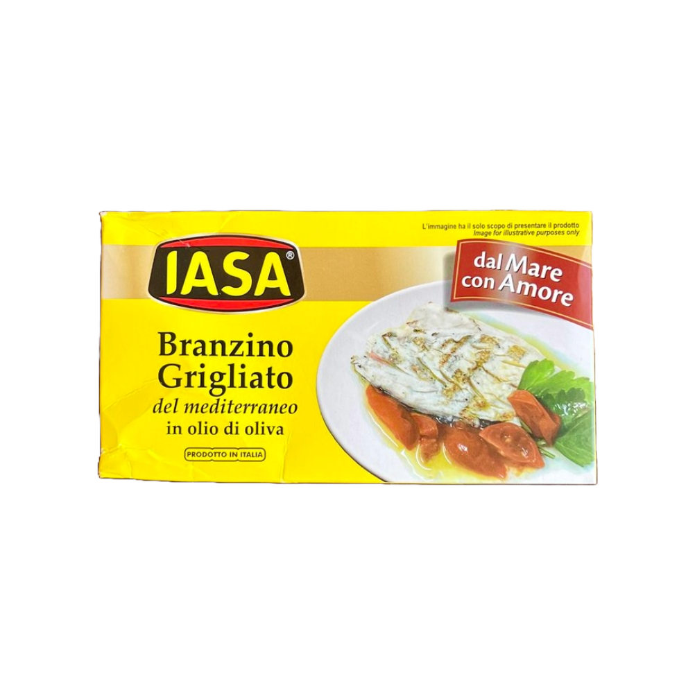 Grilled Branzino Fillet in Olive Oil bi Iasa