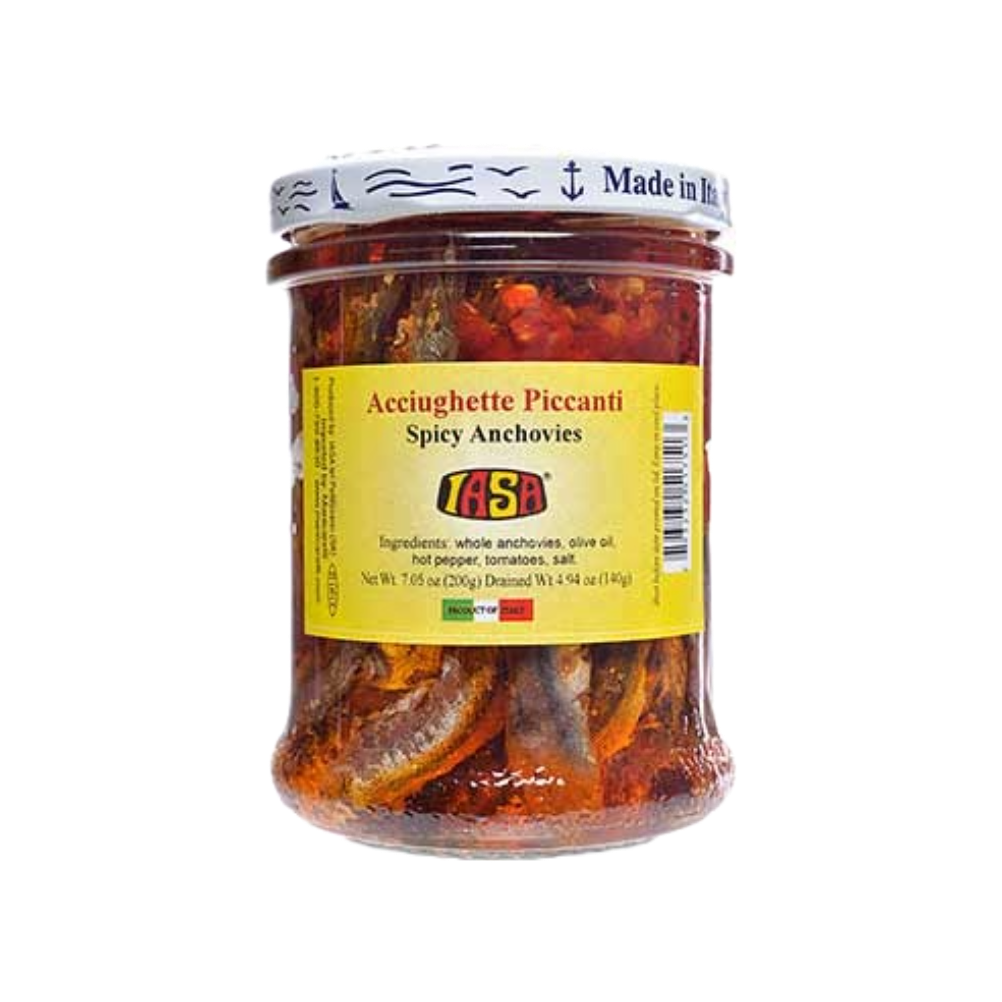 IASA Spicy Anchovies in Olive Oil