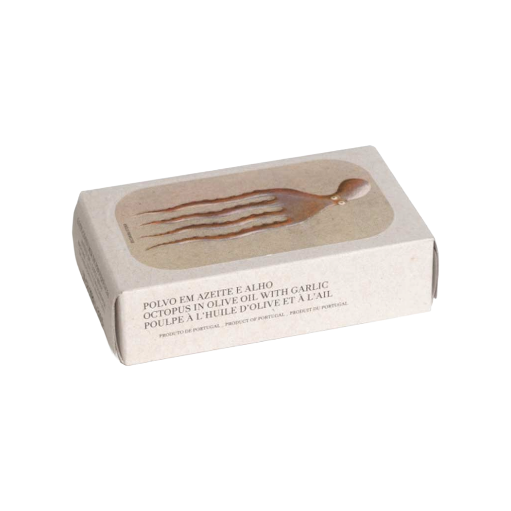 Jose Gourmet Octopus in Olive Oil with Garlic, conservas, Fintastic Provisions, tinned fish