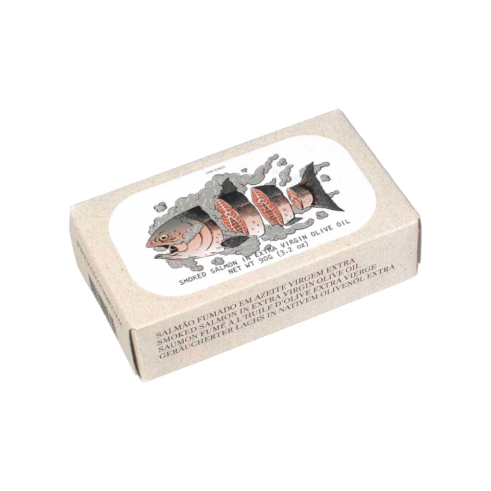 Fintastic Provisions, Smoked Salmon in Extra Virgin Olive Oil by Jose Gourmet