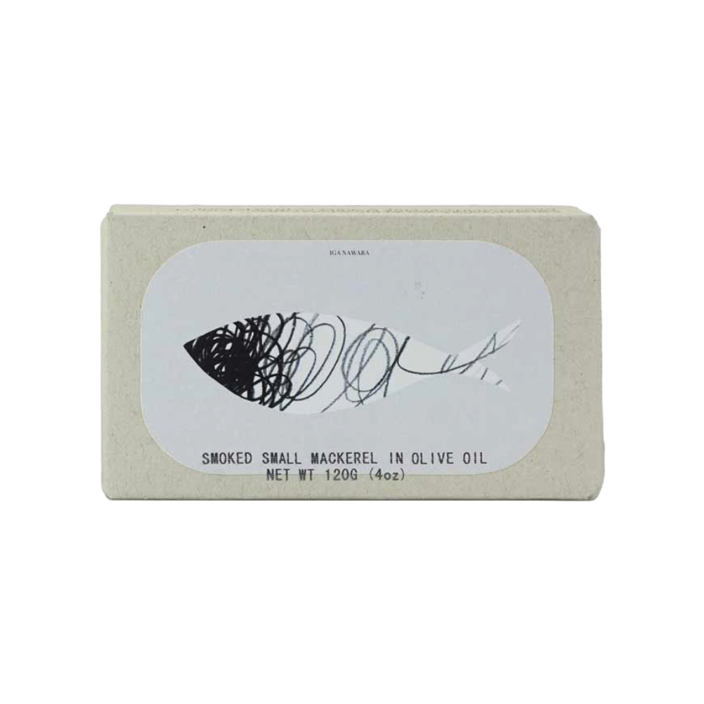 Tinned fish, Smoked Small Mackerel in Olive Oil by Jose Gourmet