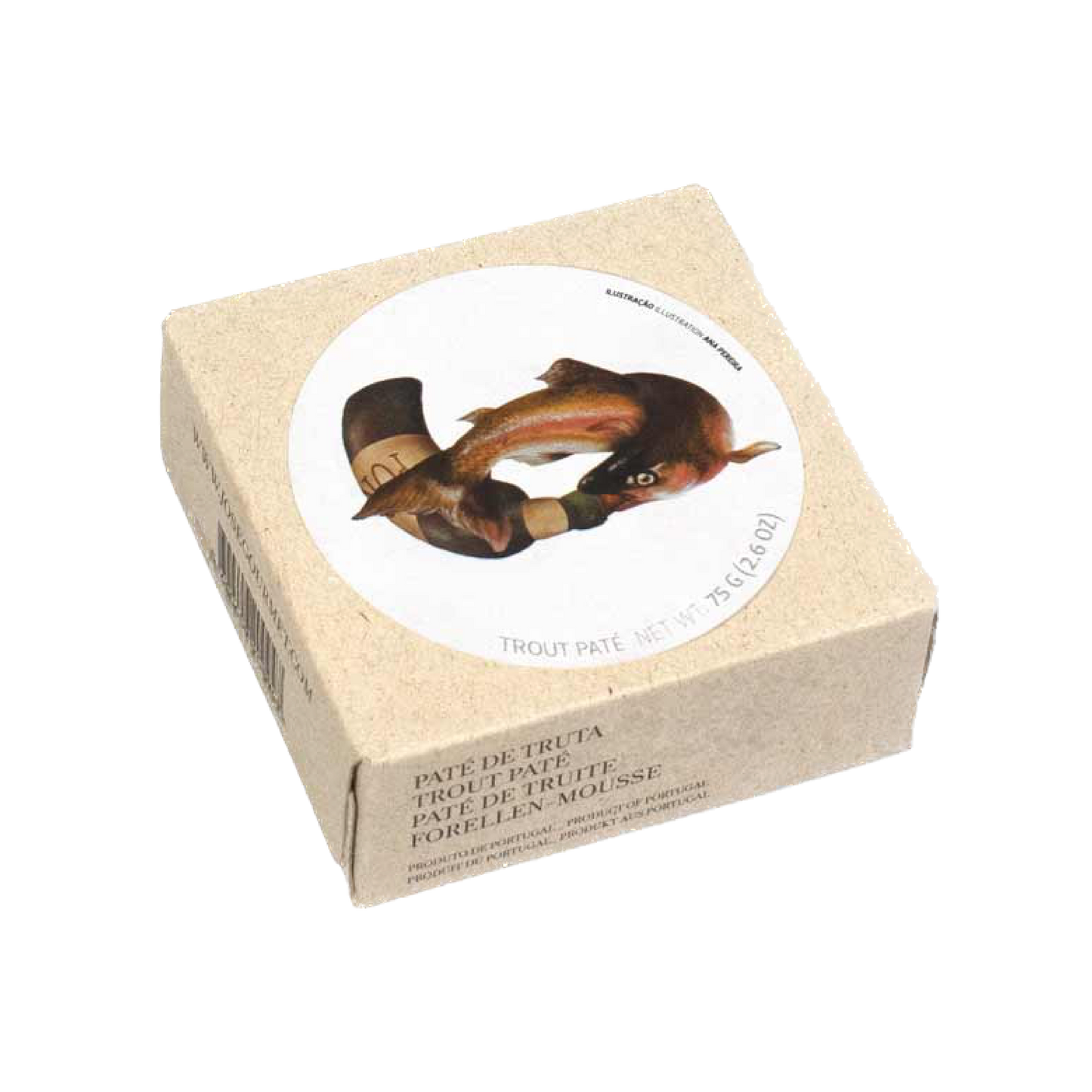 Tinned fish, José Gourmet's Trout Pâté with Port Wine