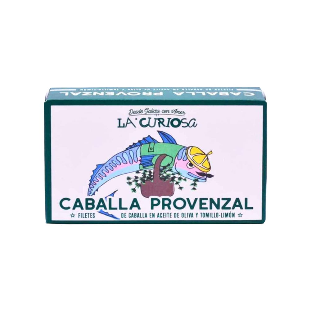 La Curiosa Mackerel Fillets in Olive Oil + Lemon Thyme