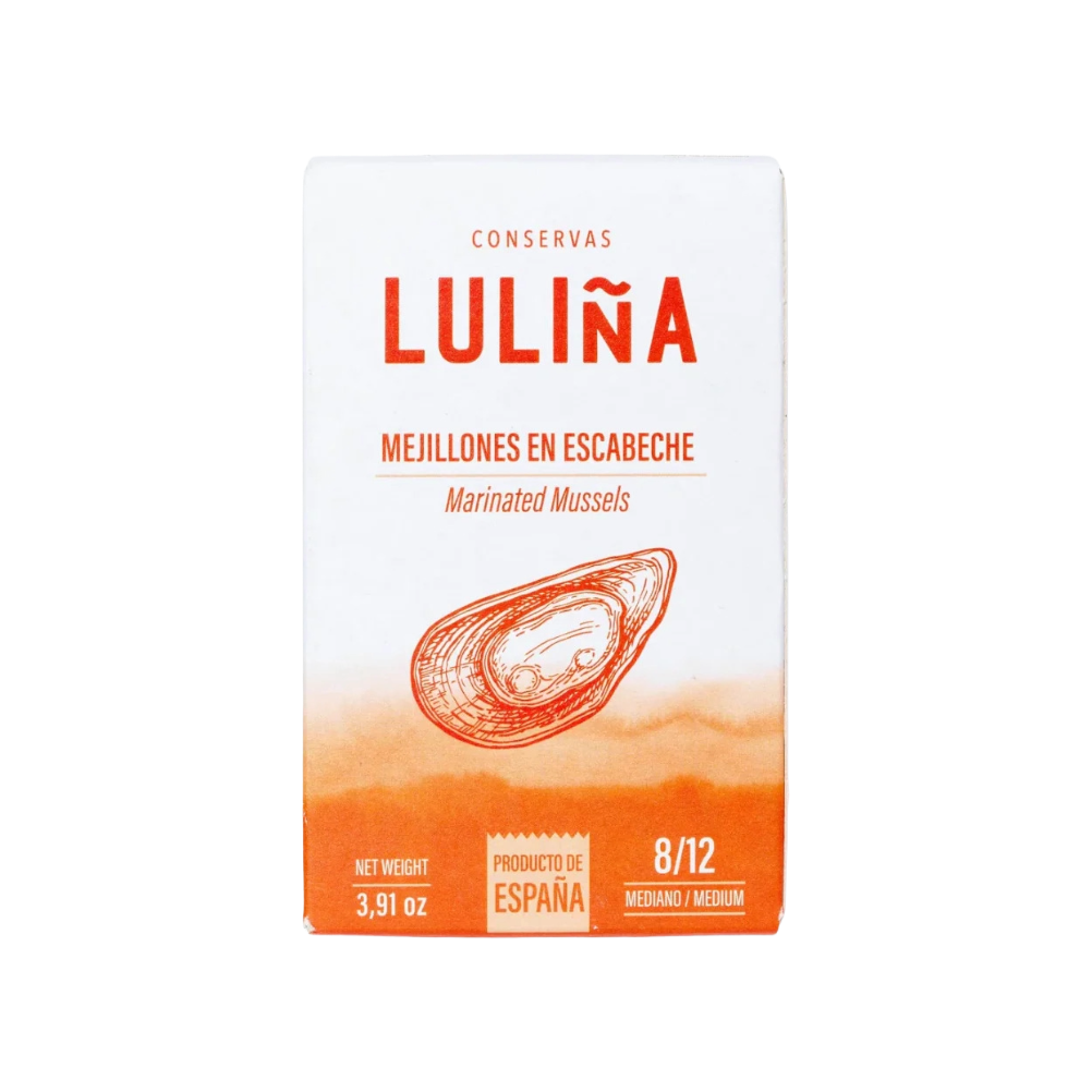 Luliña Mussels in Escabeche