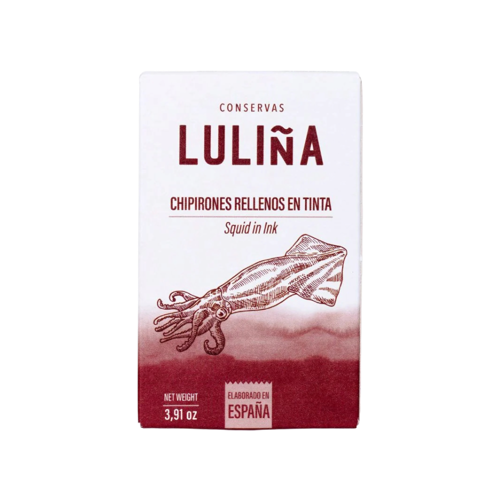 Luliña Squid in Ink, Fintastic Provisions, tinned fish