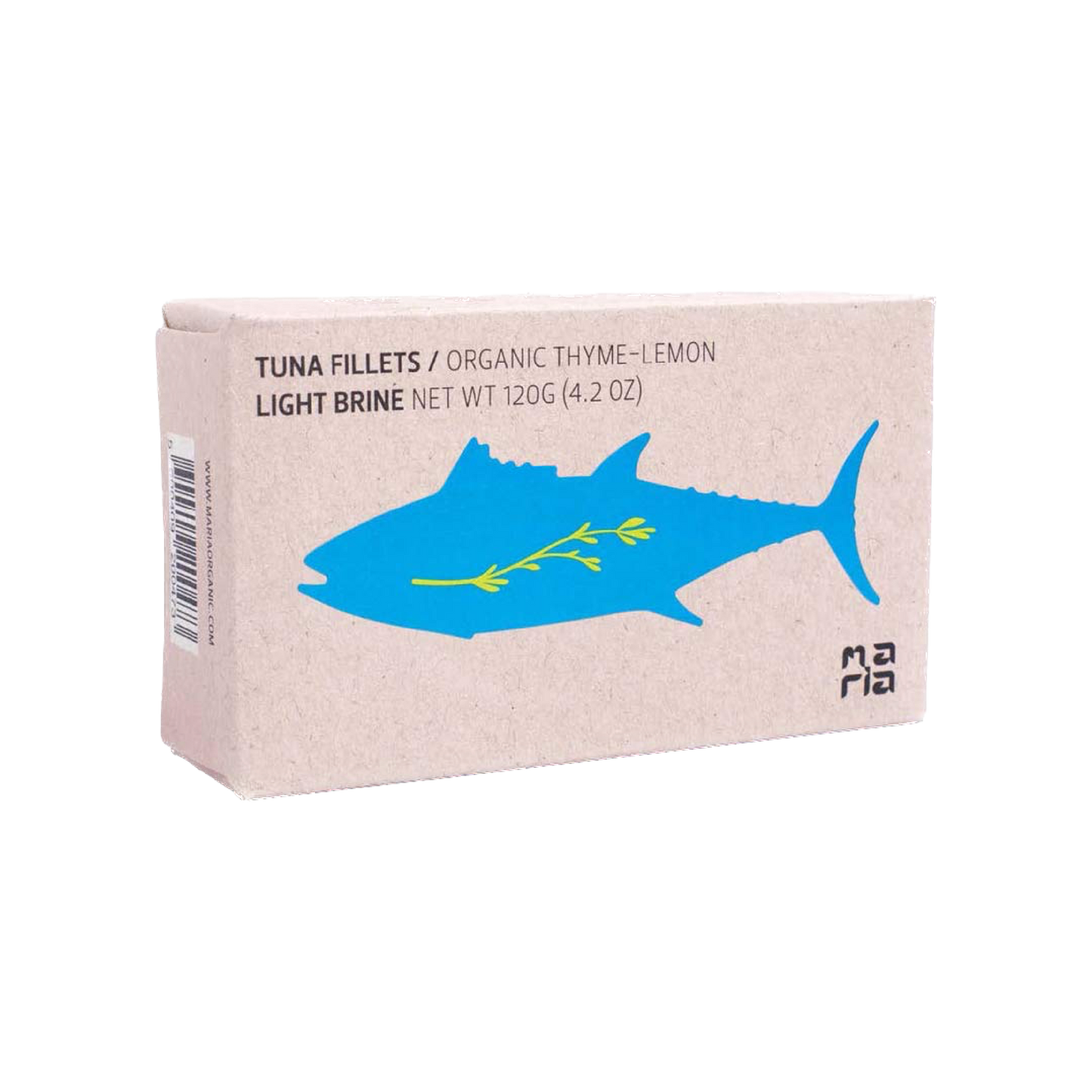 Maria Organic Tuna Fillets with Thyme + Lemon