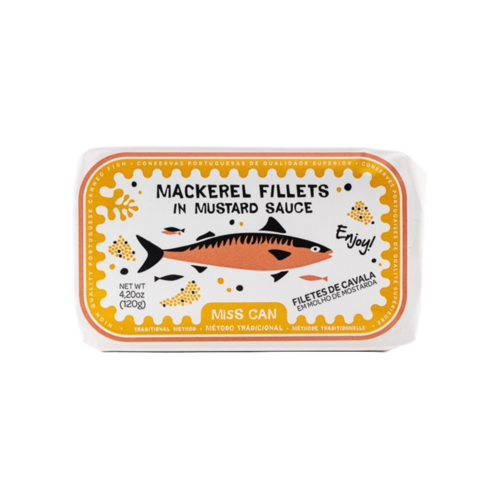 Miss Can Mackerel Fillets in Mustard Sauce