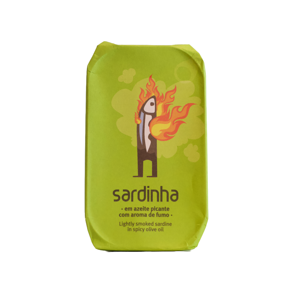Sardinha Lightly Smoked Sardine in Spicy Olive Oil