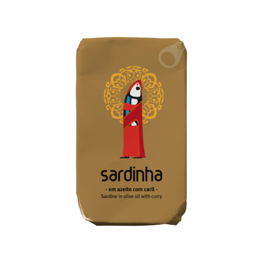 Sardinha Sardines in Olive Oil with Curry