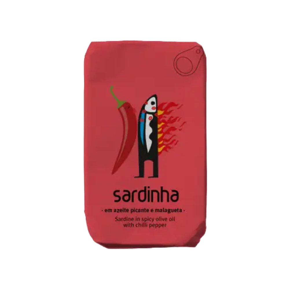 Sardinha Sardines in Spicy Olive Oil with Chilli Pepper