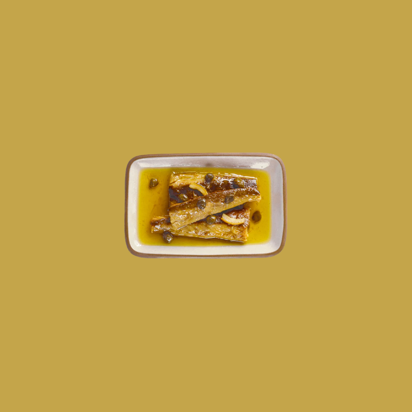 Tinned fish, Lemon Caper Mackerel in EVOO by Patagonia