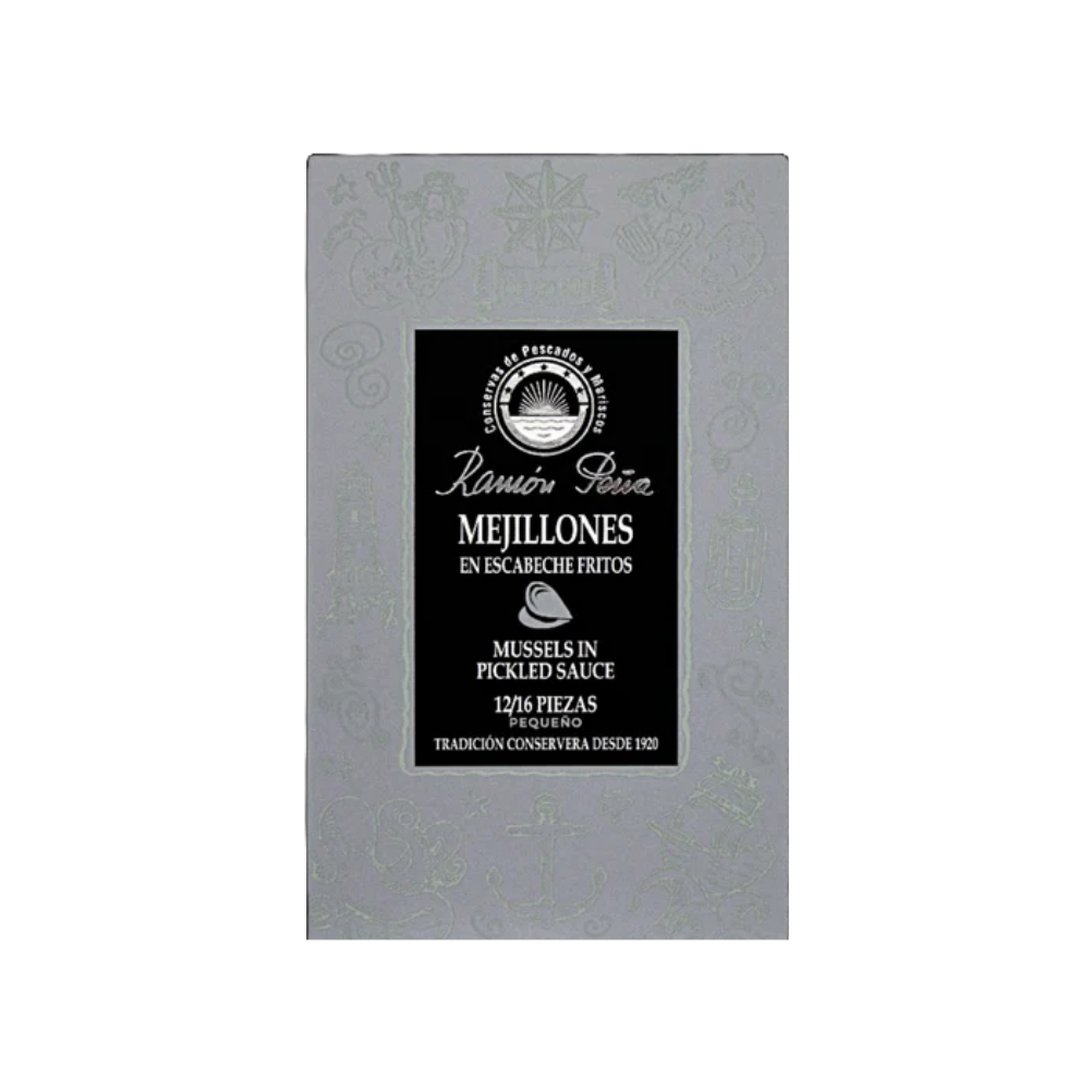 Ramón Peña Mussels in Pickled Sauce *Silver Line* Medium 8/12 Pieces