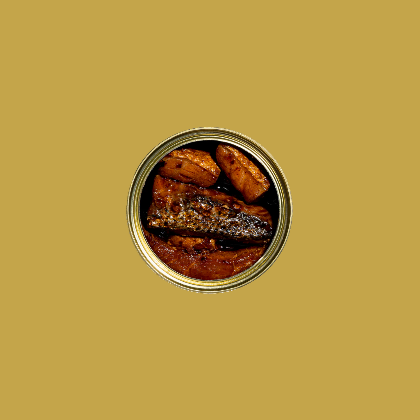 Tinned fish, Smoked Salmon with Sichuan Chili Crisp by Fly by Jing