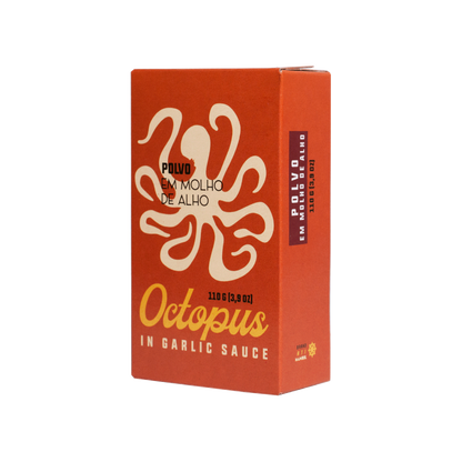 Tinned fish, Octopus in Garlic Sauce by Ati Manel