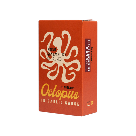 Tinned fish, Octopus in Garlic Sauce by Ati Manel