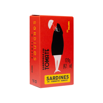 Tinned fish, Sardines in Tomato Sauce by Ati Manel