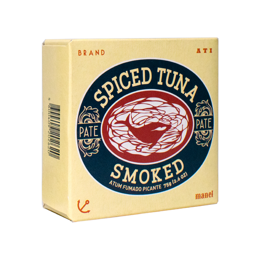 Tinned fish, Spiced + Smoked Tuna Paté by Ati Manel