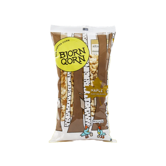 Bjorn Qorn "Maple" Sun-Popped Corn