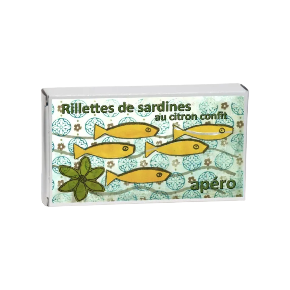 Capitaine Nat' Sardine Rillettes with Candied Lemon