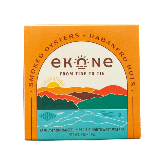 Tinned fish, Habanero Hots Smoked Oysters by Ekone
