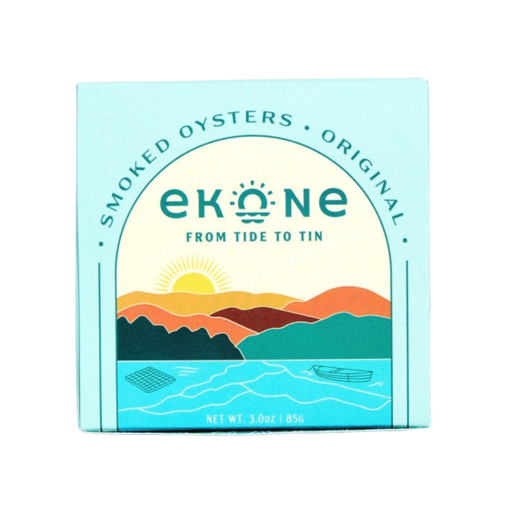 Ekone Smoked Oysters - Original, tinned fish, conservas, Fintastic Provisions