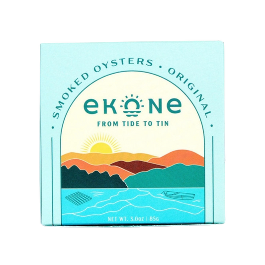 Ekone Smoked Oysters - Original, tinned fish, conservas, Fintastic Provisions