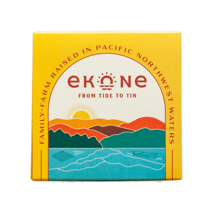 Fintastic Provisions, Smoked Oysters with Lemon + Pepper by Ekone