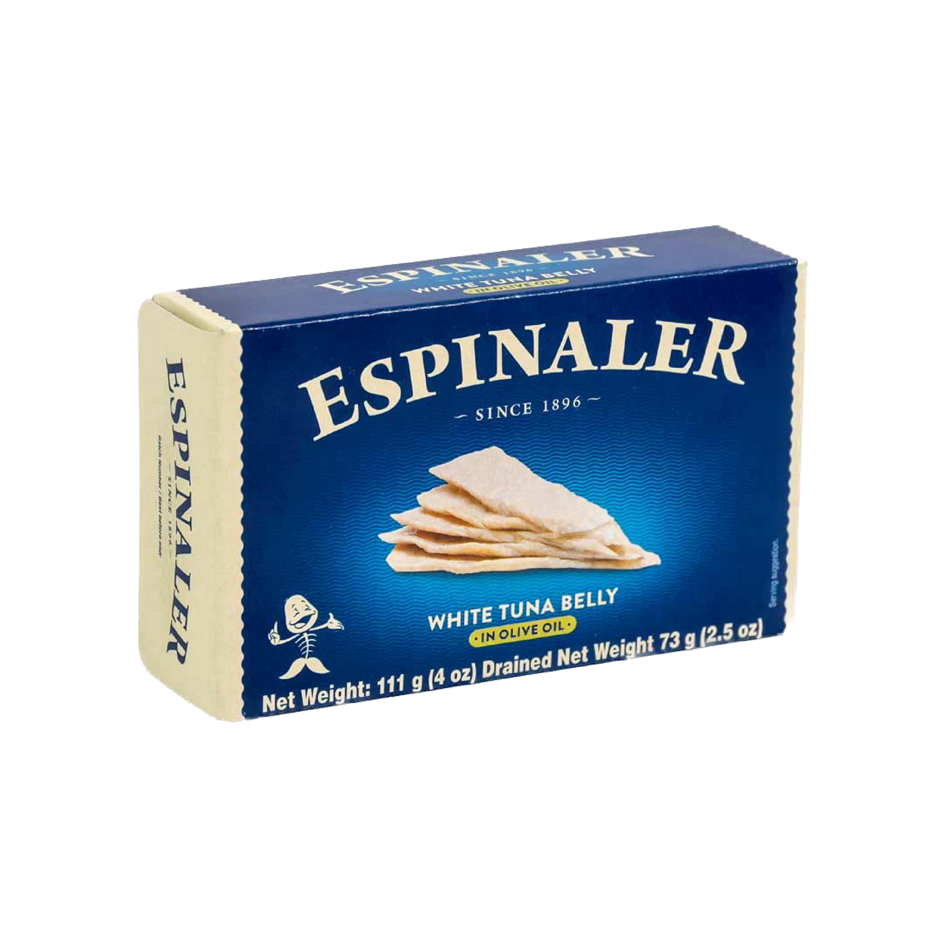 Tinned fish, tuna belly in oil by Espinaler