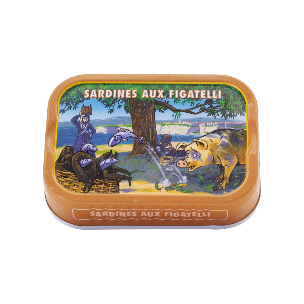 Le Bonne Mer Sardines with Figatelli