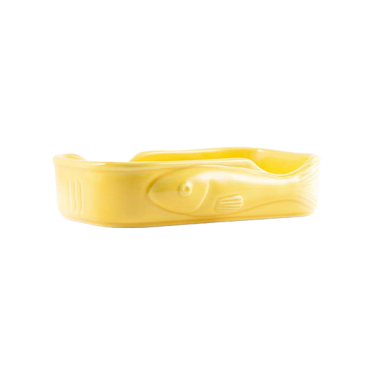Jose Gourmet Fish Ceramic in YELLOW, Handmade in Portugal