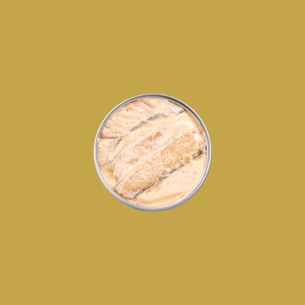 Tinned fish, creamy John Dory ABC+