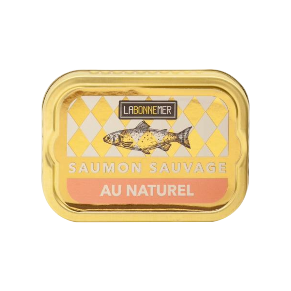 La Bonne Mer "Saumon Sauvage" Salmon Au Natural