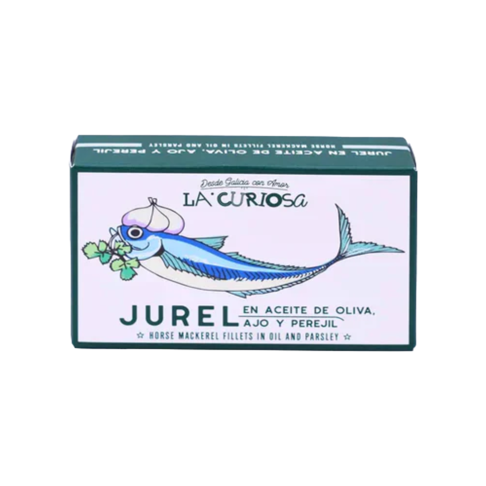 La Curiosa Horse Mackerel Fillets in Oil + Parsley