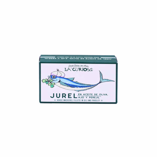 La Curiosa Horse Mackerel Fillets in Oil + Parsley