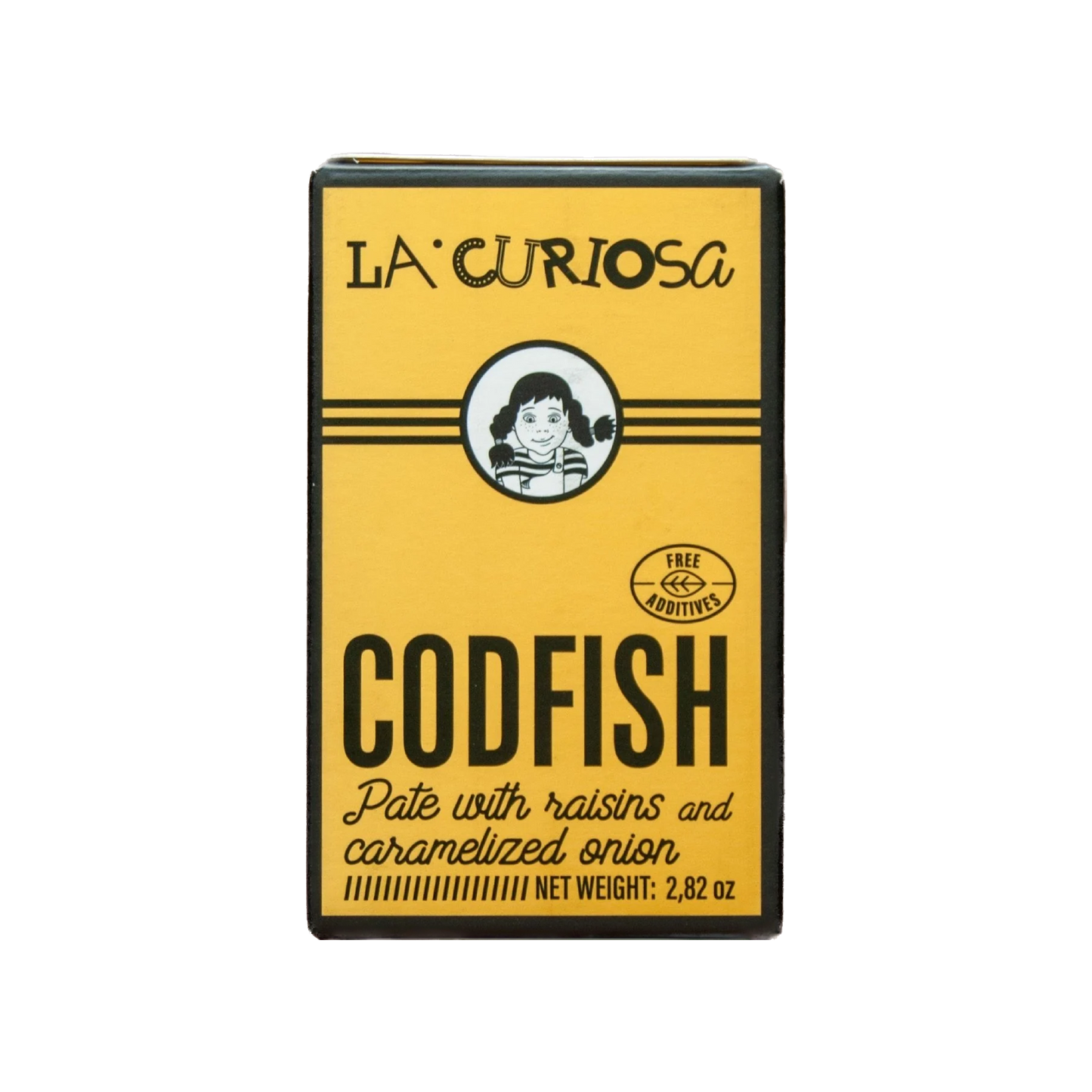 Tinned fish. Codfish Paté with Raisins + Caramelized Onions by La Curiosa