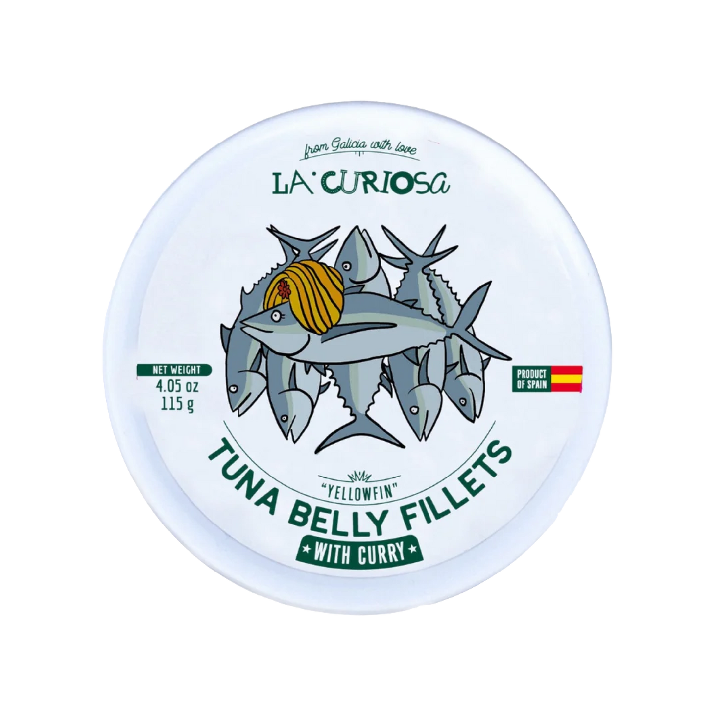 Tinned fish, La Curiosa's Tuna Belly Fillets with Curry
