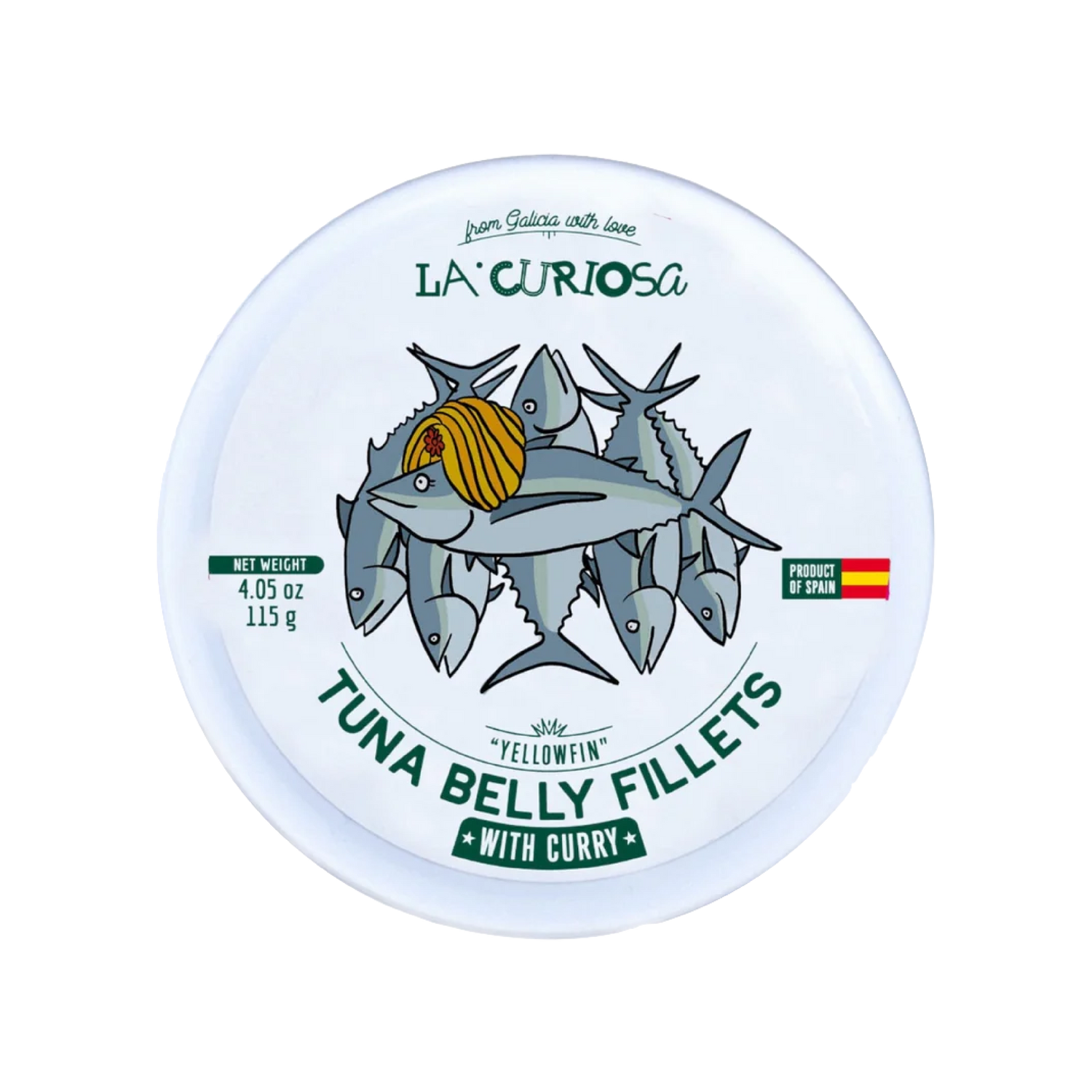 Tinned fish, La Curiosa's Tuna Belly Fillets with Curry