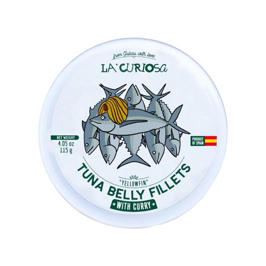 Tinned fish, La Curiosa's Tuna Belly Fillets with Curry