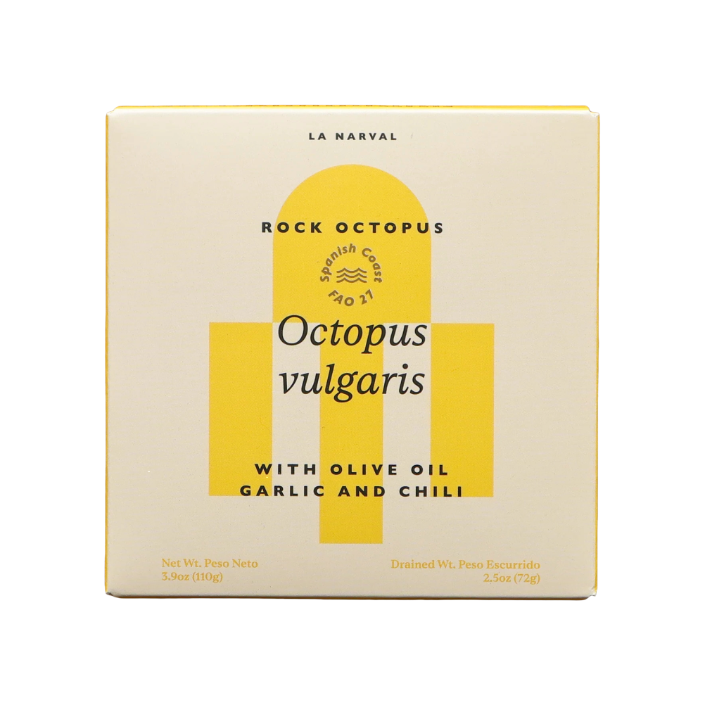 La Narval Rock Octopus with Olive Oil, Garlic + Chili