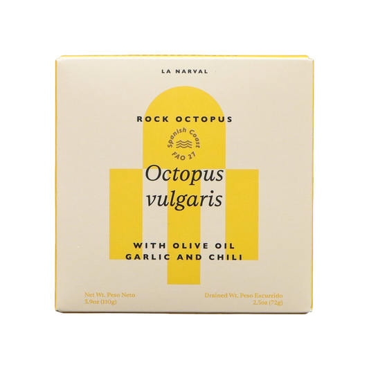 La Narval Rock Octopus with Olive Oil, Garlic + Chili