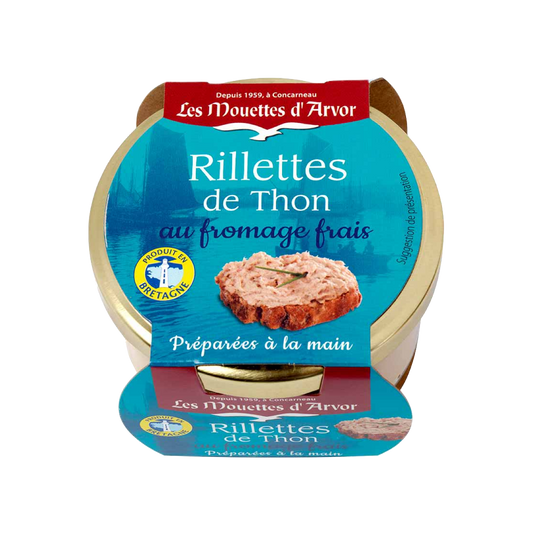 Tnned fish, Rillettes de Thon au Fromage Frais by Les Mouettes d'Arvor