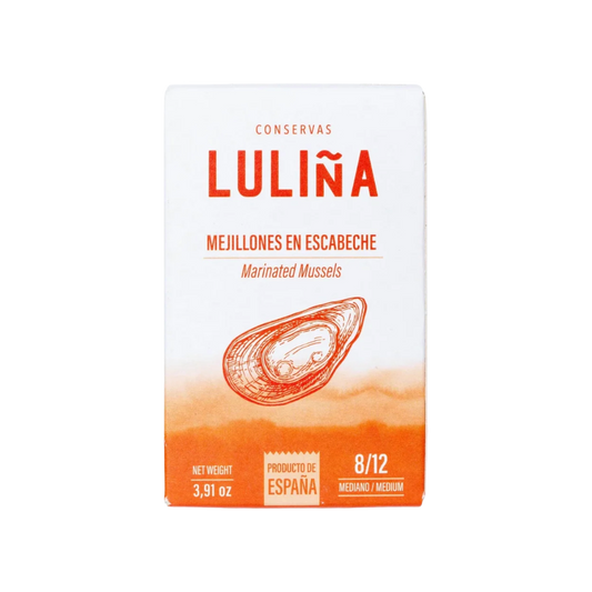 Luliña Mussels in Escabeche