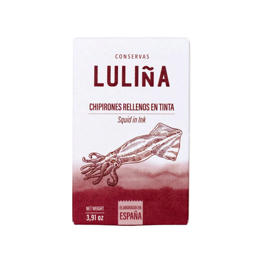 Luliña Squid in Ink, Fintastic Provisions, tinned fish