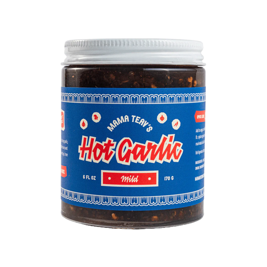 Mama Teav's "Mild" Hot Garlic Chili Crisp