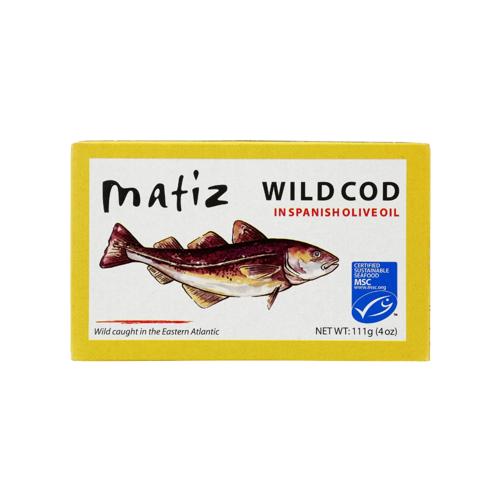 Matiz Wild Cod in Spanish Olive Oil