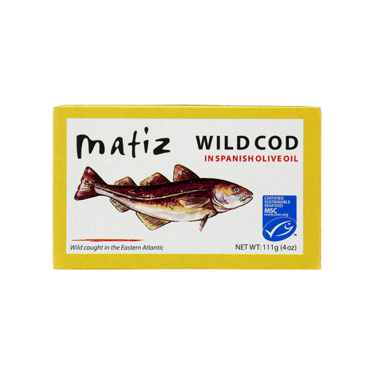 Matiz Wild Cod in Spanish Olive Oil