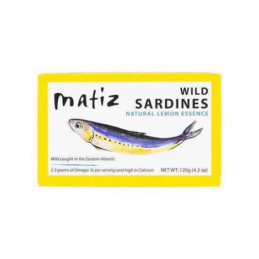 Matiz Wild Sardines with Natural Lemon Essence