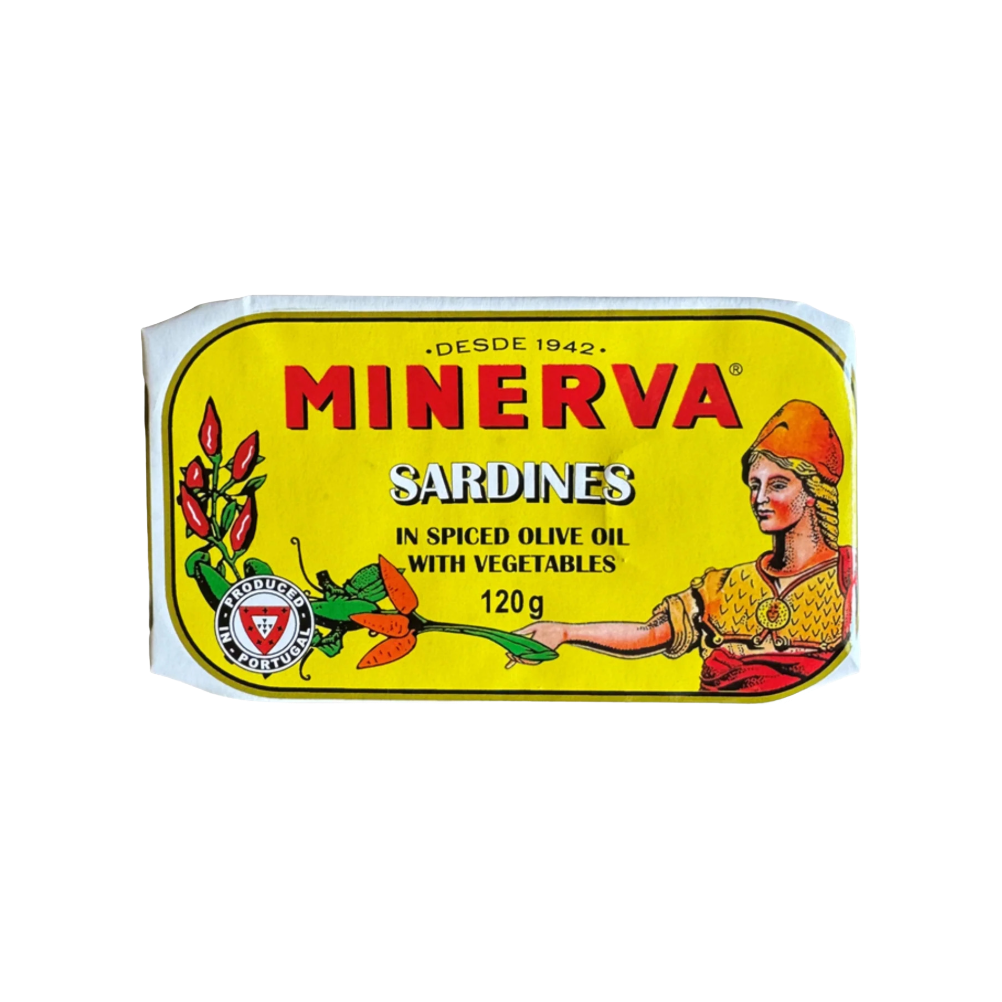 Minerva Sardines in Spiced Olive Oil with Vegetables